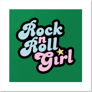 Rock Girl Posters and Art